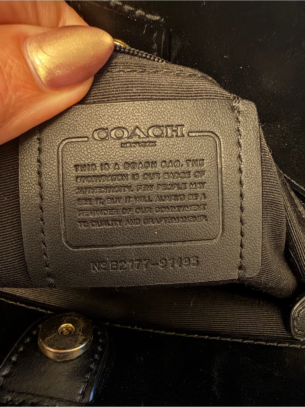 Coach authentic lillie